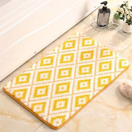 Diamond Lattice Soft Non-slip Bath Mat