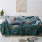 Ownkoti Mermaid Sofa Cover Palm Tassel Blanket