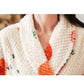 Ownkoti Fruit Print Breathable Bathrobe with Belt