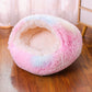 Semi-enclosed Warm Fleece Pet Bed