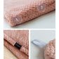 Soft Breathable Button Hair Drying Towel