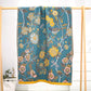 Bright Color Hibiscus Reversible Bath Towel