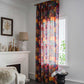 Ownkoti Colorful Boho Cotton Linen Window Curtains