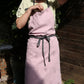 Retro Cotton Linen Kitchen Pocket Aprons