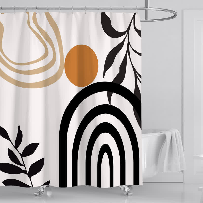 Modern Style Waterproof Shower Curtain uk.ownkoti