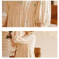 Cute Rural Style Comfy Satin Nightdress